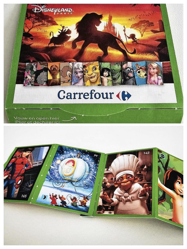 Carrefour augmente ses ventes avec l'album collector Disney