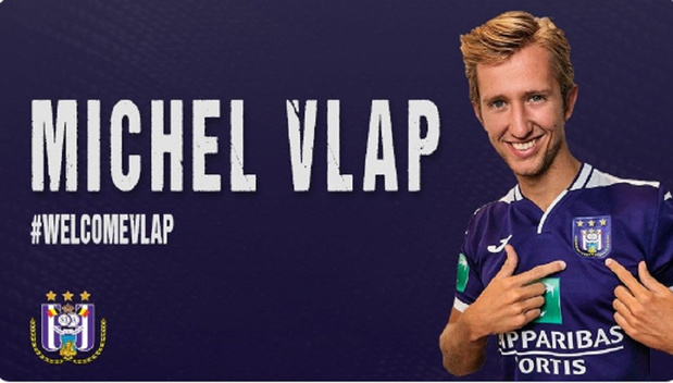 Michel Vlap signe à Anderlecht