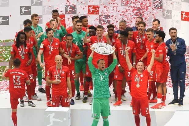 Allemagne: 7e titre consécutif pour le Bayern Munich