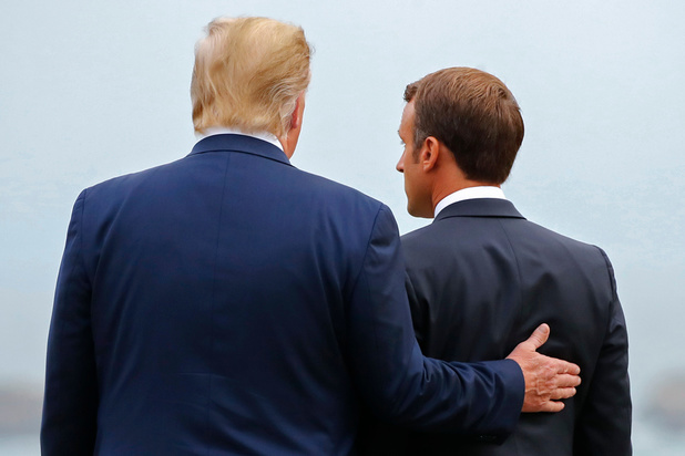 Trump et Macron baissent le ton à propos de la taxe GAFA