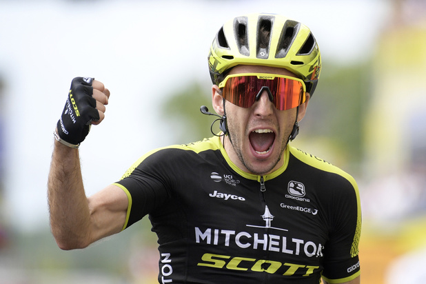 Brit Simon Yates wint twaalfde rit in Tour de France