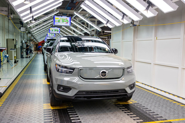 Meer dan kwart verkochte Volvo's is geëlektrificeerd