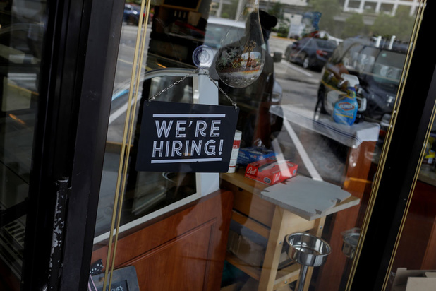 Minder nieuwe banen in de VS, maar toch meer dan verwacht