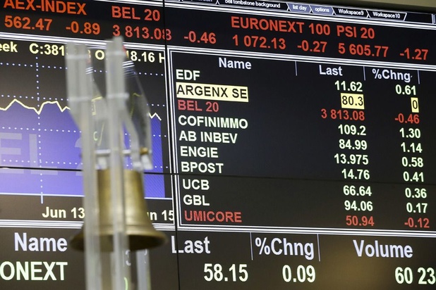 L'indice Bel 20 de la Bourse de Bruxelles perd plus de 10% en séance, après la BCE