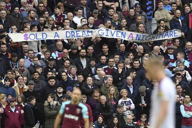 West Ham geschokt door antisemitische gezangen van fans op vliegtuig naar België