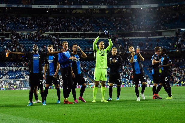 Club Brugge geeft voorsprong weg, maar pakt nog punt bij Real Madrid