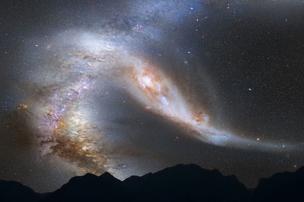 Un "bébé" Voie lactée identifié à 12 milliards d'années-lumière