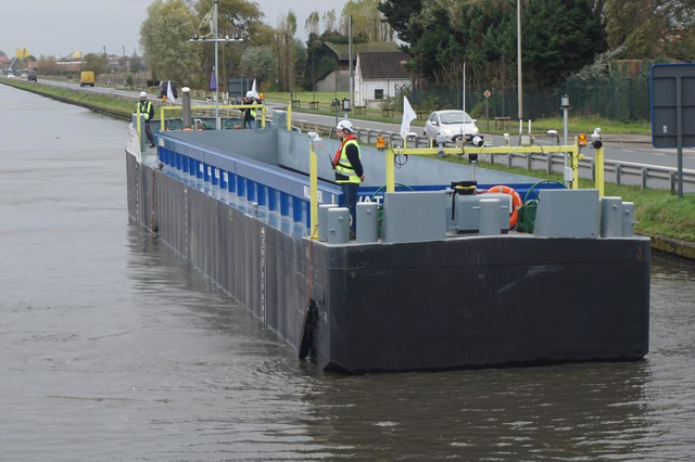 Uitvoerige tests met zelfvarende schepen op kanalen van Oostende-Nieuwpoort en Ieper-IJzer