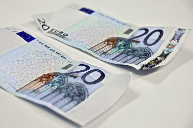 Steeds minder valse eurobiljetten in omloop