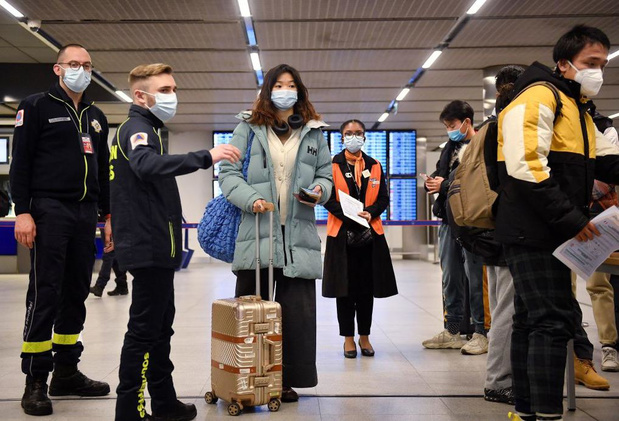 Pas de test obligatoire pour les voyageurs arrivant en Belgique depuis la Chine