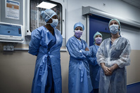 La situation du covid en Belgique: sur 967 patients hospitalisés, 330 le sont en soins intensifs