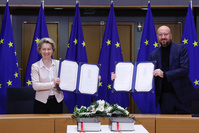 L'UE signe l'accord post-Brexit, à la veille du divorce historique