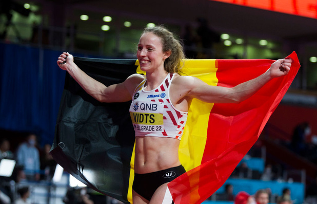 Championnats du monde en salle: la Belgique termine sur le podium des médailles et remporte 98000 euros de primes