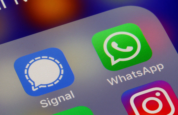 Downloads van Signal boomen door nieuwe regels WhatsApp
