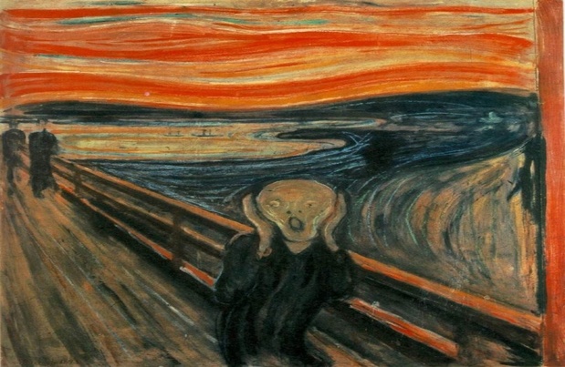 Le Cri d'Evard Munch réduit au silence
