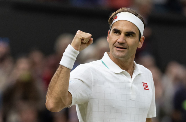Wimbledon: Roger Federer atteint les quarts de finale pour la 18e fois