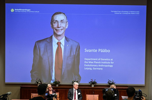 Zweedse paleogeneticus ontvangt Nobelprijs geneeskunde