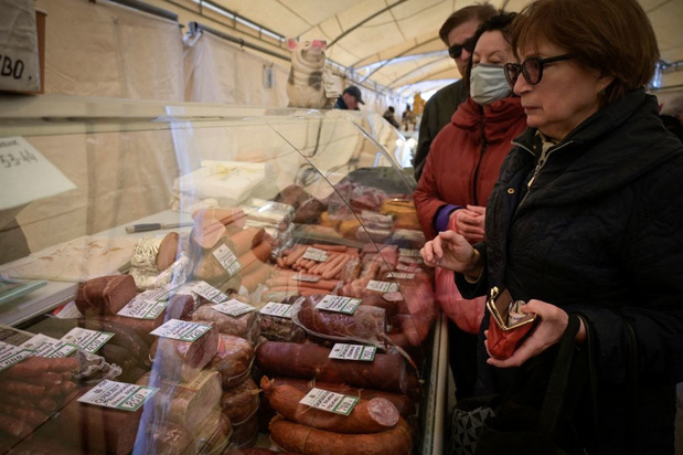 Russie : l'inflation repasse sous les 15% en août, une première depuis février