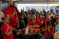 Retour en images sur le premier tour de l'Euro 2020 des supporters belges