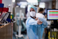 Covid en Belgique: un peu plus de 250 admissions à l'hôpital en moyenne par jour