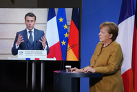 Espionnage d'alliés européens: Macron et Merkel réclament des explications