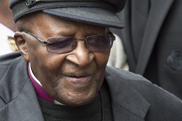 Zuid-Afrikaanse aartsbisschop Desmond Tutu (90) overleden