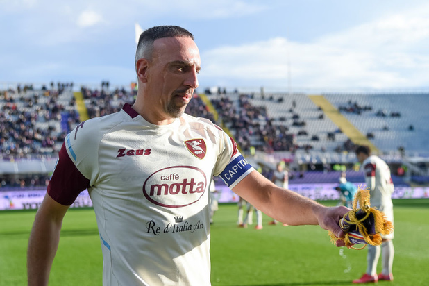 La Salernitana de Franck Ribéry menacée d'exclusion de la Serie A