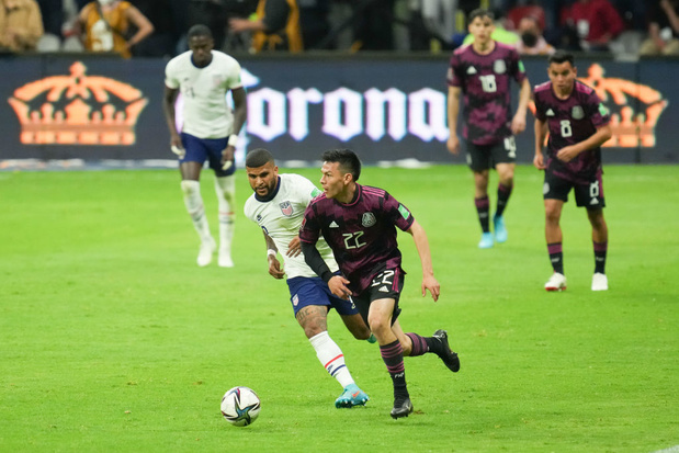 Le Mexique et les Etats-Unis sont les 28e et 29e qualifiés pour la Coupe du monde