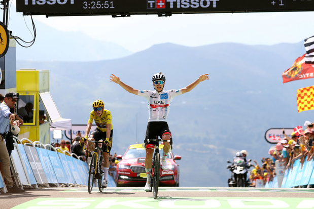 Tadej Pogacar ne renverse pas le Tour mais remporte sa troisième étape sur le Tour de France !