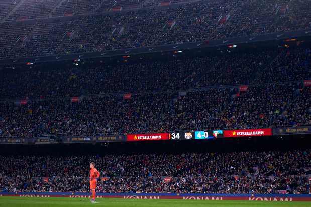 Le Camp Nou, l'antre du FC Barcelone, va changer de nom la saison prochaine