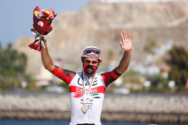 Fernando Gaviria encore positif au Covid sur le Tour des Emirats arabes unis
