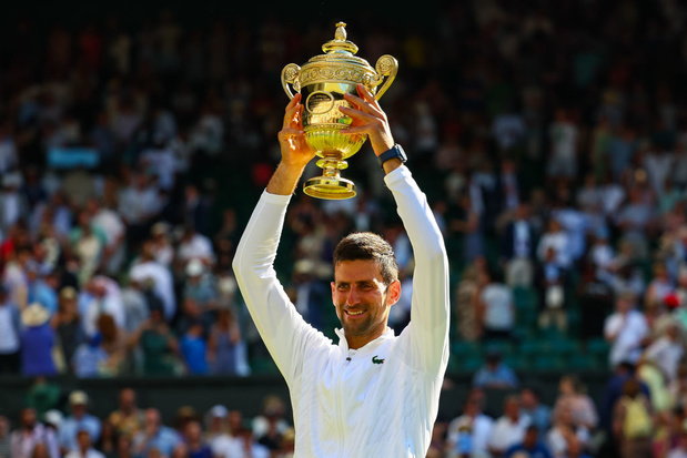 Malgré un septième sacre à Wimbledon, Novak Djokovic recule au 7e rang du classement mondial, David Goffin au 71e