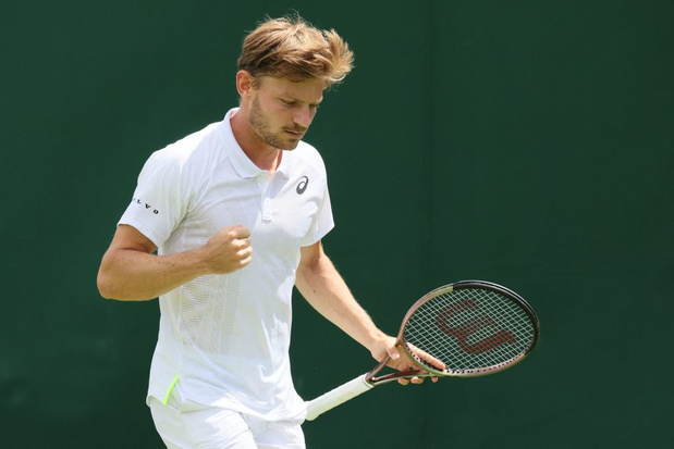 Wimbledon: David Goffin enchaîne et se qualifie pour le troisième tour où il retrouvera Casper Ruud