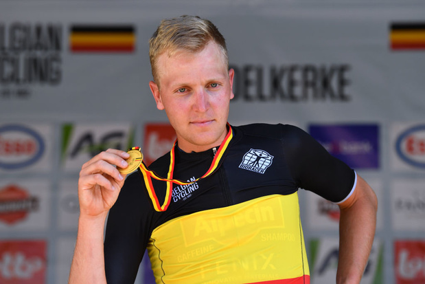 Tim Merlier après son deuxième titre de champion de Belgique: "Je pensais que la course était finie quand la dernière échappée est partie"