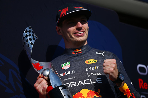 Formule 1: Au Canada, le champion du monde Max Verstappen remporte son 26e Grand Prix devant Sainz et Hamilton