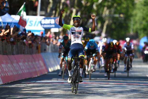 Giro 2022: la 10e étape pour Biniam Girmay