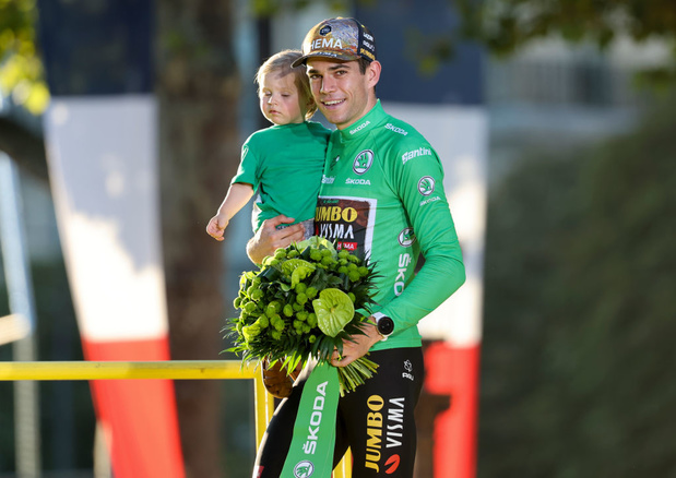 Wout van Aert, 15e Belge à remporter le maillot vert: "Ce maillot vert signifie beaucoup pour moi"