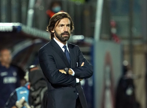 C1: Pirlo, le "Maestro" de la Juventus tel un débutant