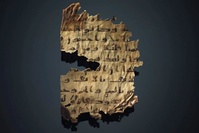 Israël dévoile un manuscrit biblique vieux de 2.000 ans