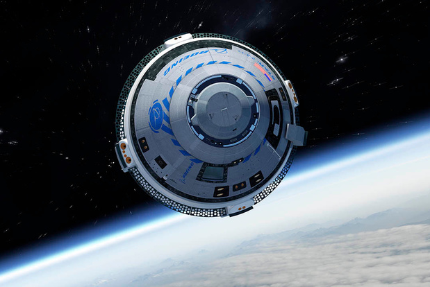 Starliner-capsule van Boeing gekoppeld met ISS