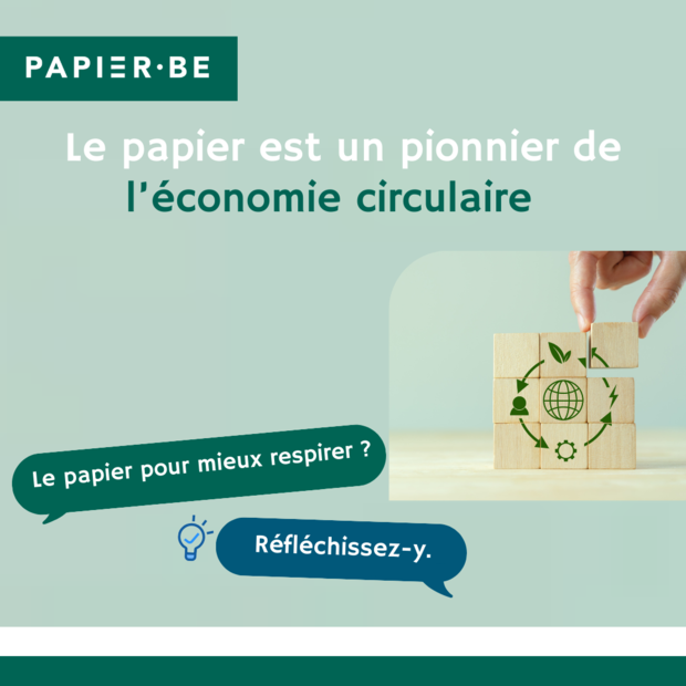 Papier.be lance une campagne sur le rôle crucial du papier