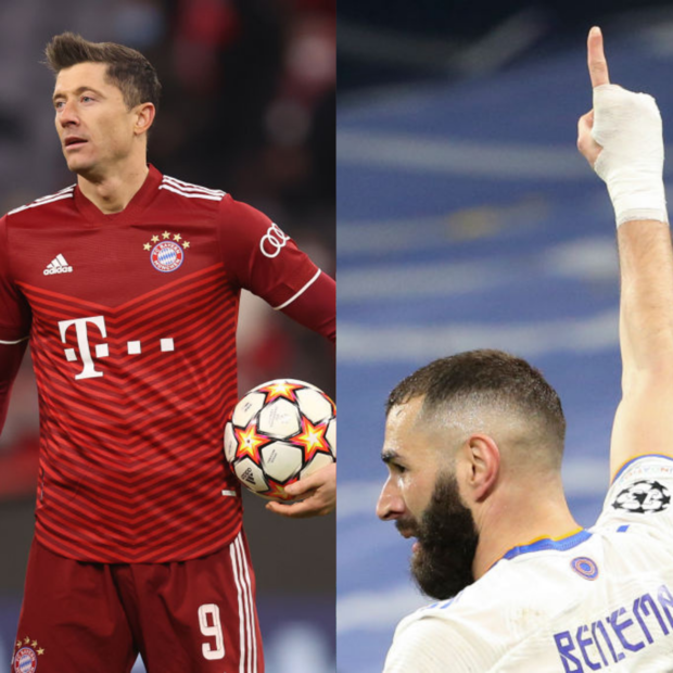Bilan de la troisième semaine de 1/8e de finale en Champions League: Karim Benzema et Robert Lewandowski affolent les compteurs