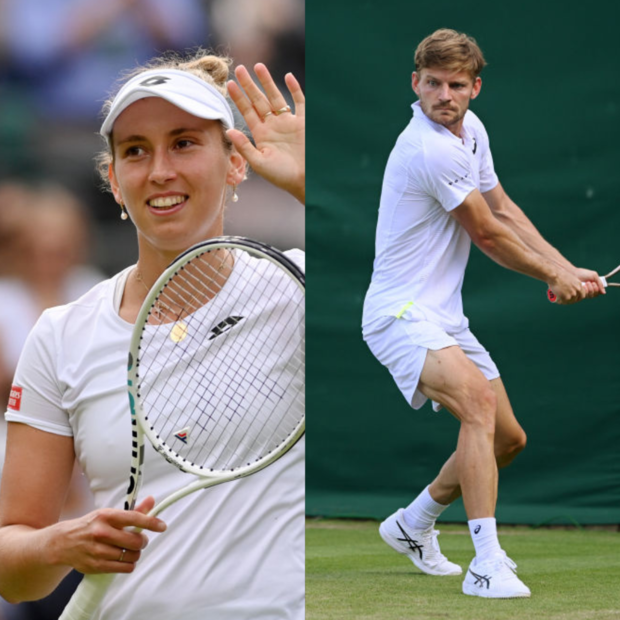 Wimbledon: David Goffin et Elise Mertens se qualifient pour les 1/8e de finale