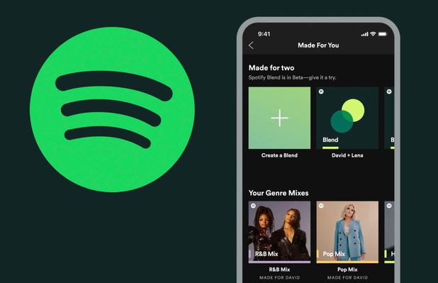 Spotify lance la fonction Blend de mixage des playlists d'amis