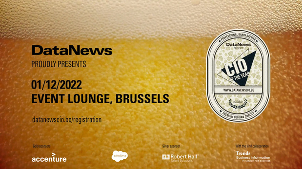 Data News fêtera la 15ème édition du CIO of the Year en vous servant sa propre bière