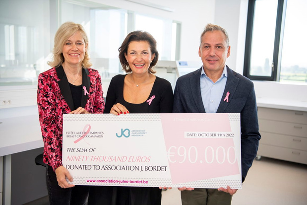 Donatie van 90.000 euro voor Jules Bordet Associatie