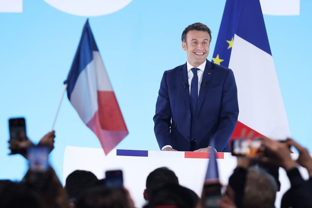 'De enige dijk tegen de zondvloed is de persoon Macron'