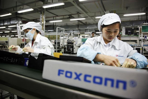 Le géant taïwanais de l'électronique Foxconn suspend ses activités à Shenzhen