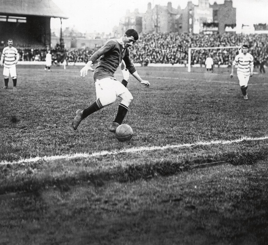 De eerste Cristiano: Billy Meredith zette 100 jaar geleden Manchester op de voetbalkaart