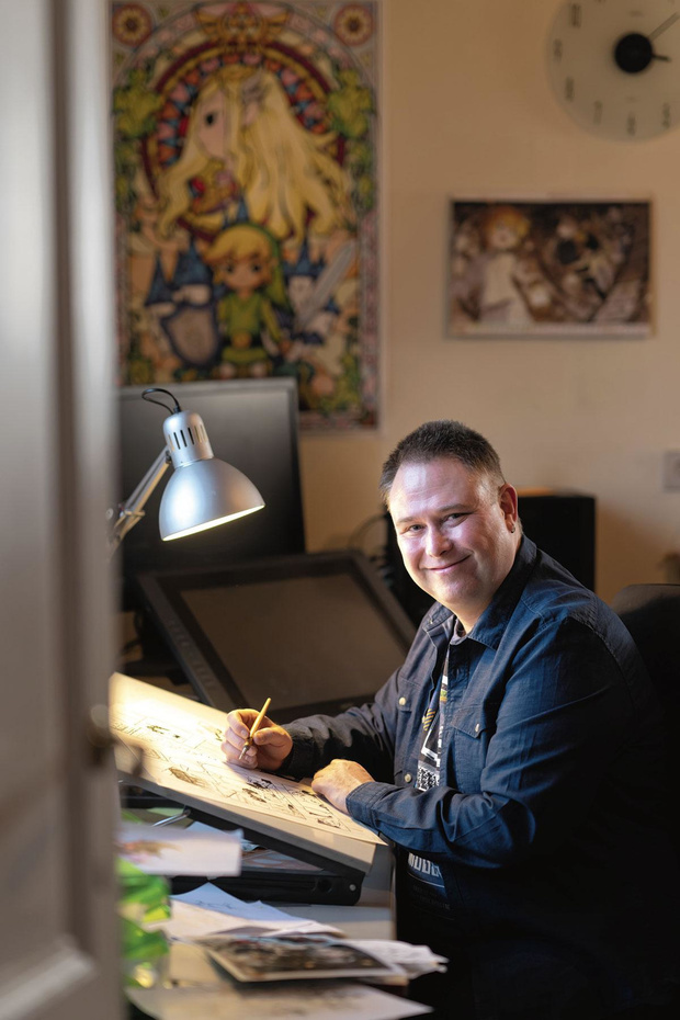 Sébastien Daumerie est auteur de mangas 